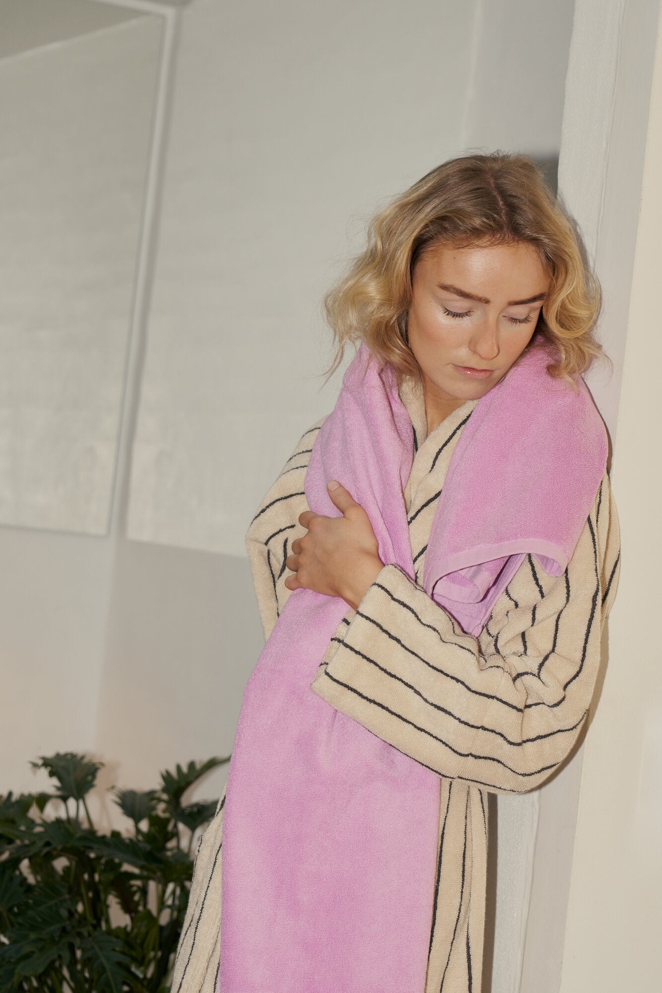 Naram håndklæde - Soft Fuchsia